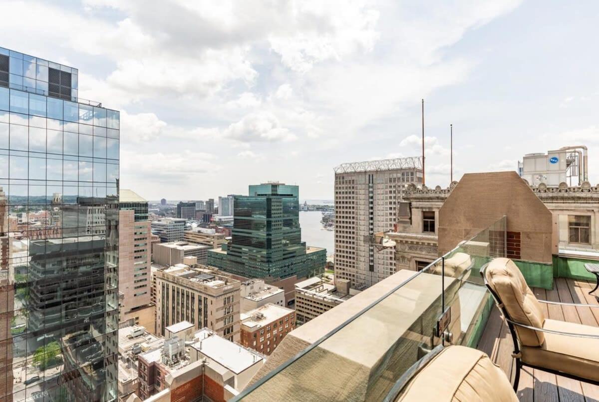 2B 2Ba Luxury Downtown Suite Rooftop Deck & Gym Baltimore Exteriér fotografie
