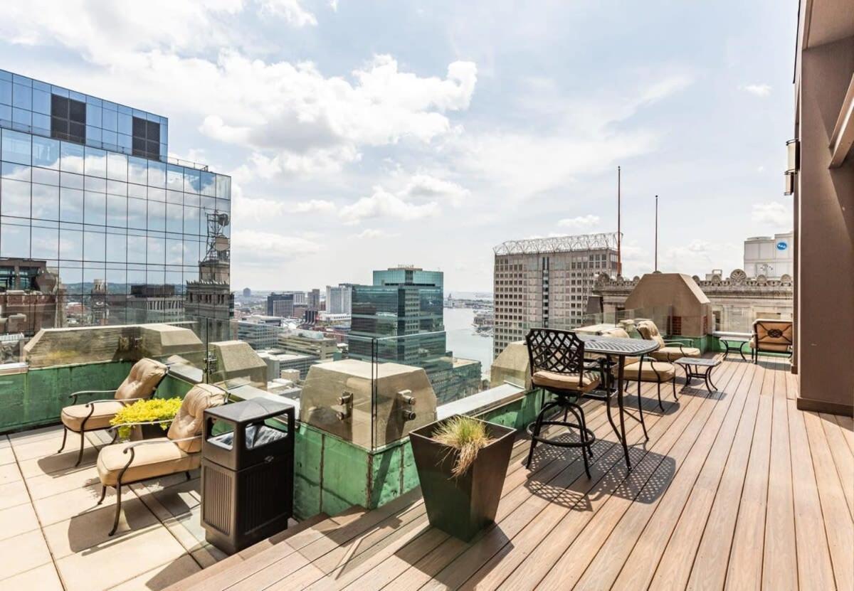 2B 2Ba Luxury Downtown Suite Rooftop Deck & Gym Baltimore Exteriér fotografie