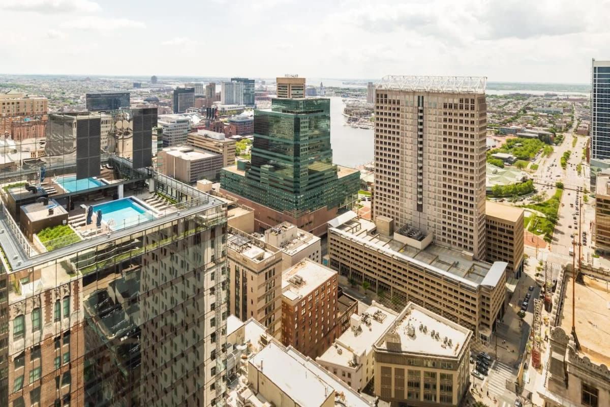 2B 2Ba Luxury Downtown Suite Rooftop Deck & Gym Baltimore Exteriér fotografie